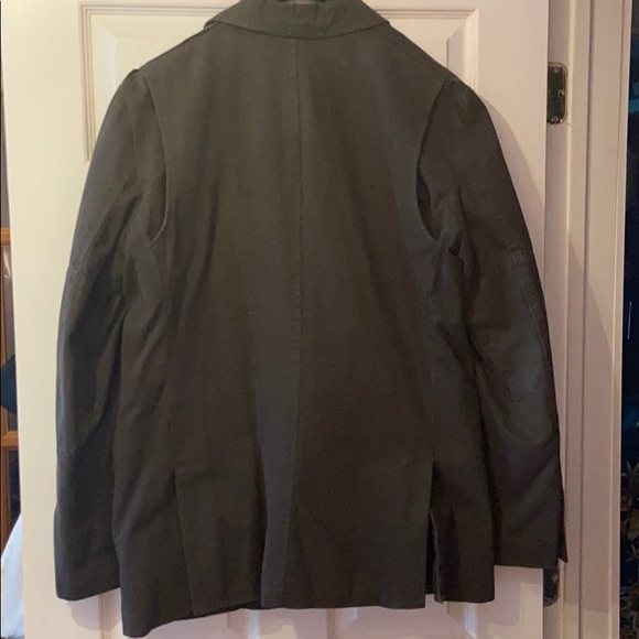 TOMMY HILFIGER WINTER JACKET LARGE OLIVE GREEN EXCELLENT CONDITION - Picture 7 of 8